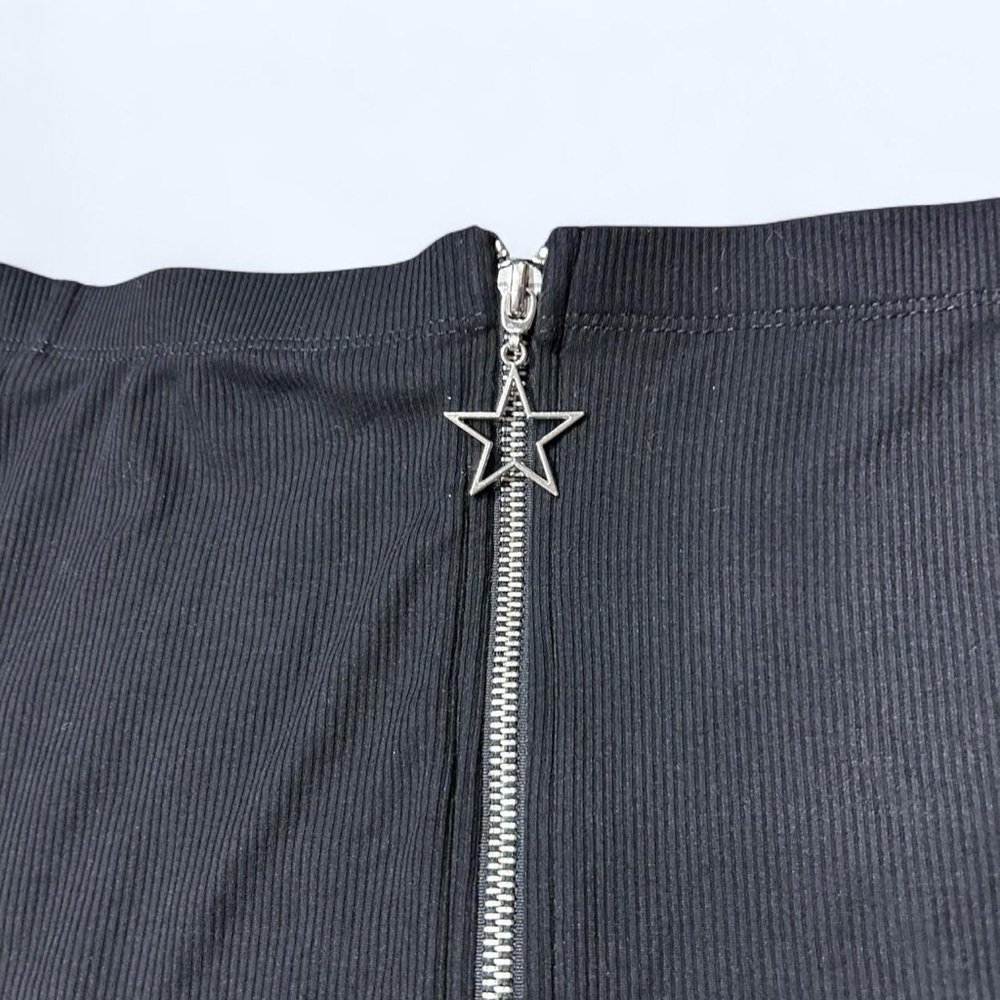 Goth Black Off the Shoulder Jacket by Social Collision! - Picture 4 of 6